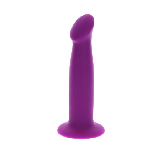 Wąskie dildo z przyssawką do uprzęży strap-on 15cm